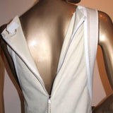 Hermes Mastic Elegant Suede & Wool ESPRIT DEBARDEUR Dress Sz38, NWT! - poupishop