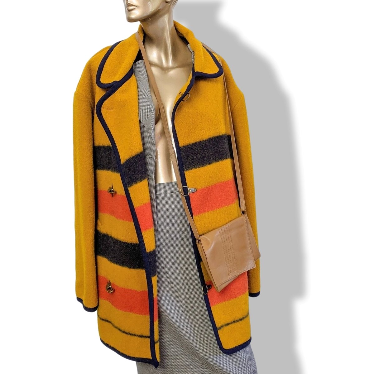 Hermes Men's 100% Wool ROCABAR Coat Sz54, MINT! - poupishop