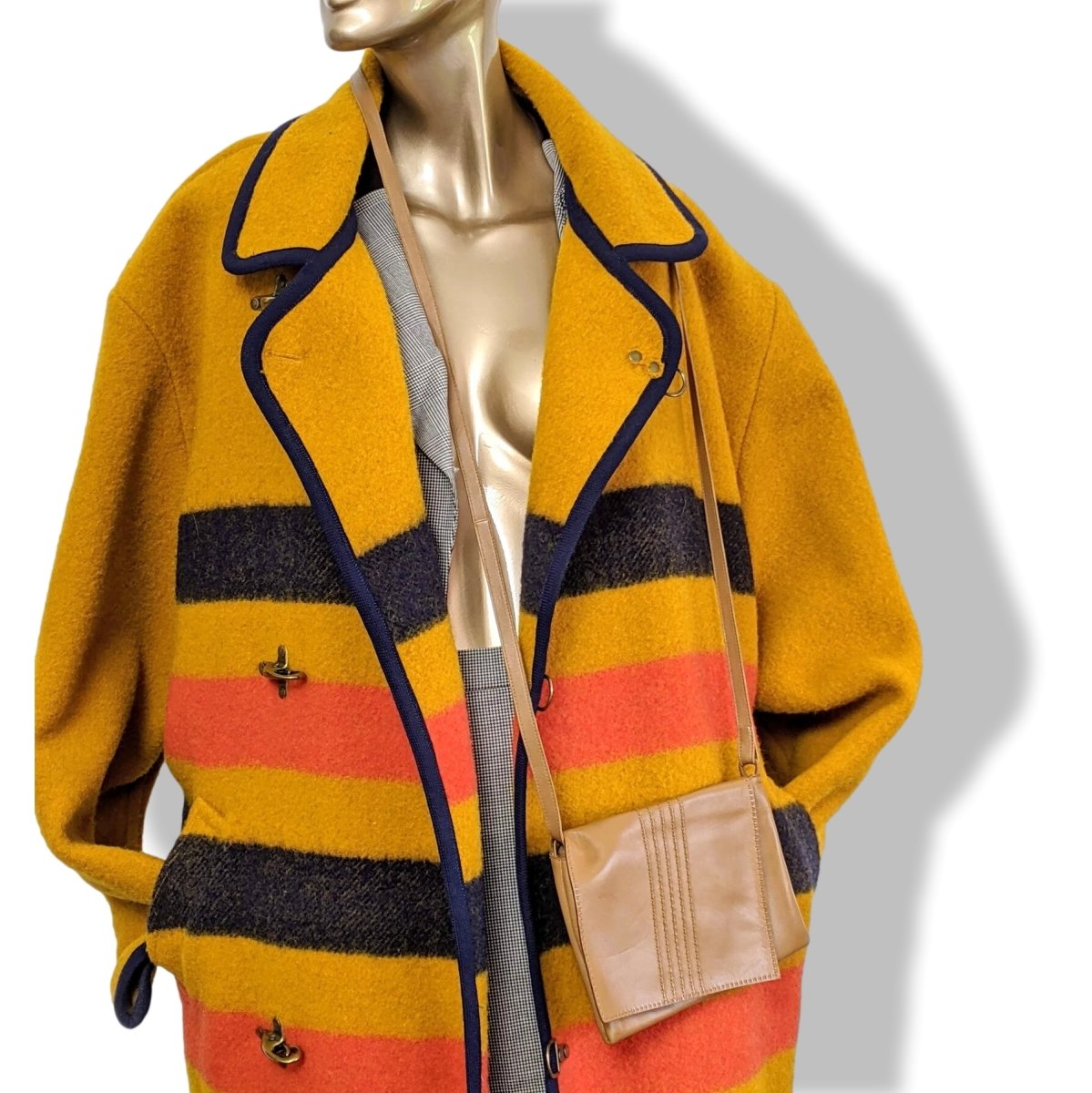 Hermes Men's 100% Wool ROCABAR Coat Sz54, MINT! - poupishop