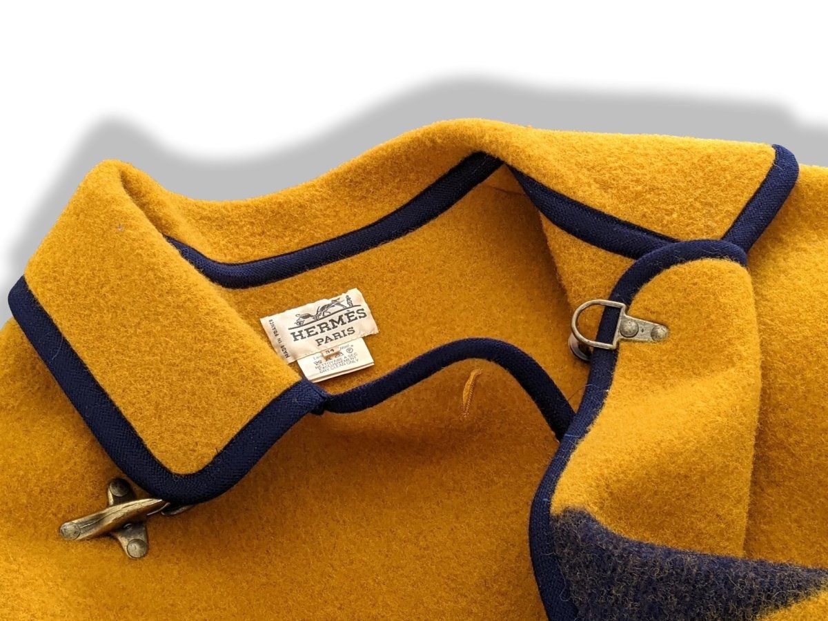 Hermes Men's 100% Wool ROCABAR Coat Sz54, MINT! - poupishop