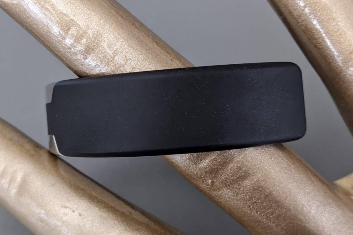 Hermes Men's Black Matt PVD/Brushed Stainless Steel Unisex Cuff Bracelet T4, New in Pochette! - poupishop