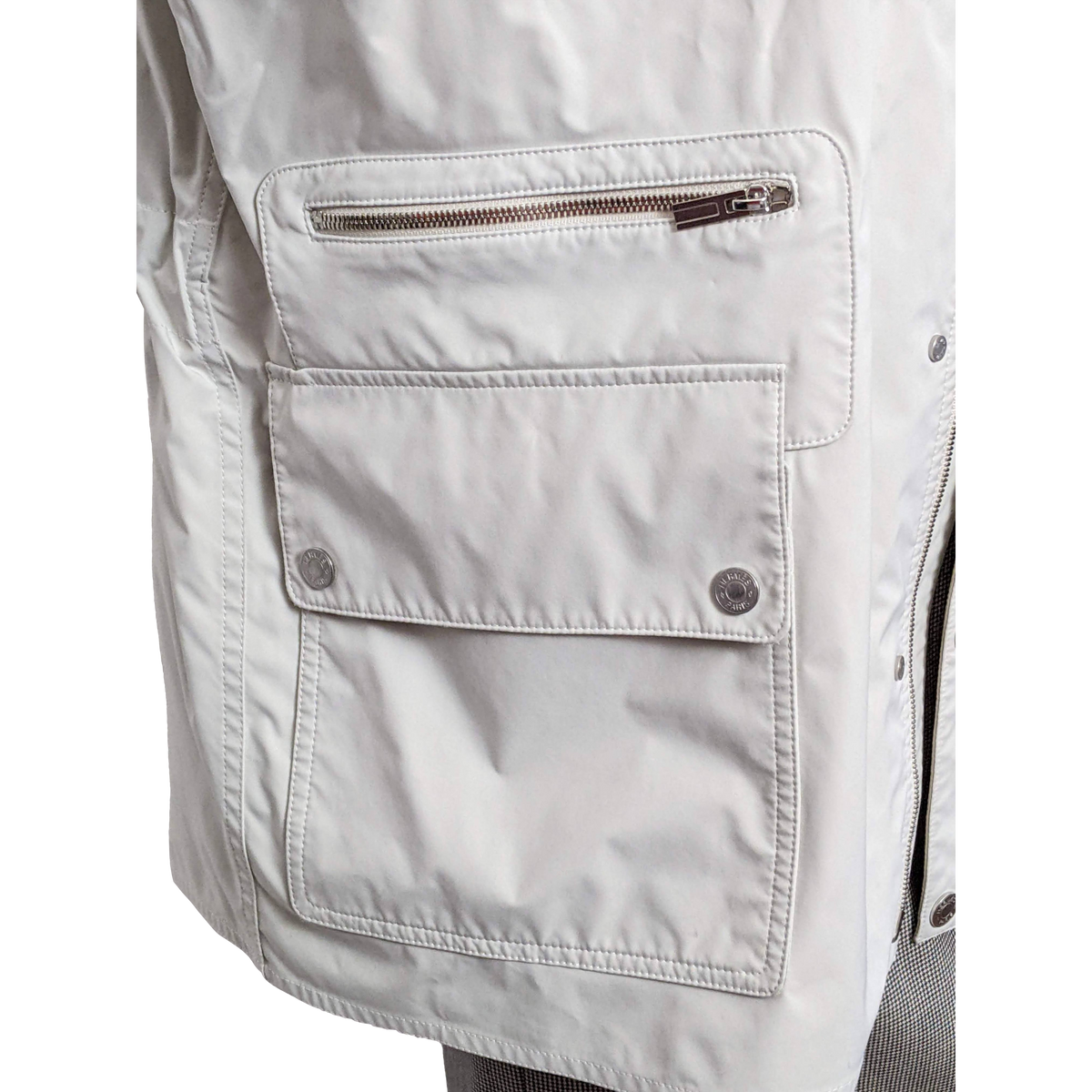 Hermes Mastique/Beige Men's Parka Sz54
