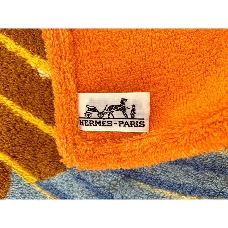 Hermes Multicolore MYTHIQUES PHOENIX Tapis de Plage Terry Beach Towel, XL 150 x 90cm cm, NIB! - poupishop