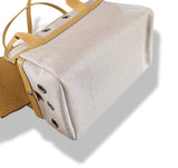 HERMES Sac Cian Dog carry Carry bag for pets Duffle Bag Canvas