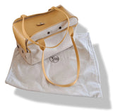 Hermes Natural Canvas/Leather PET DOG CARRIER BAG CASE PM, BNIB! - poupishop