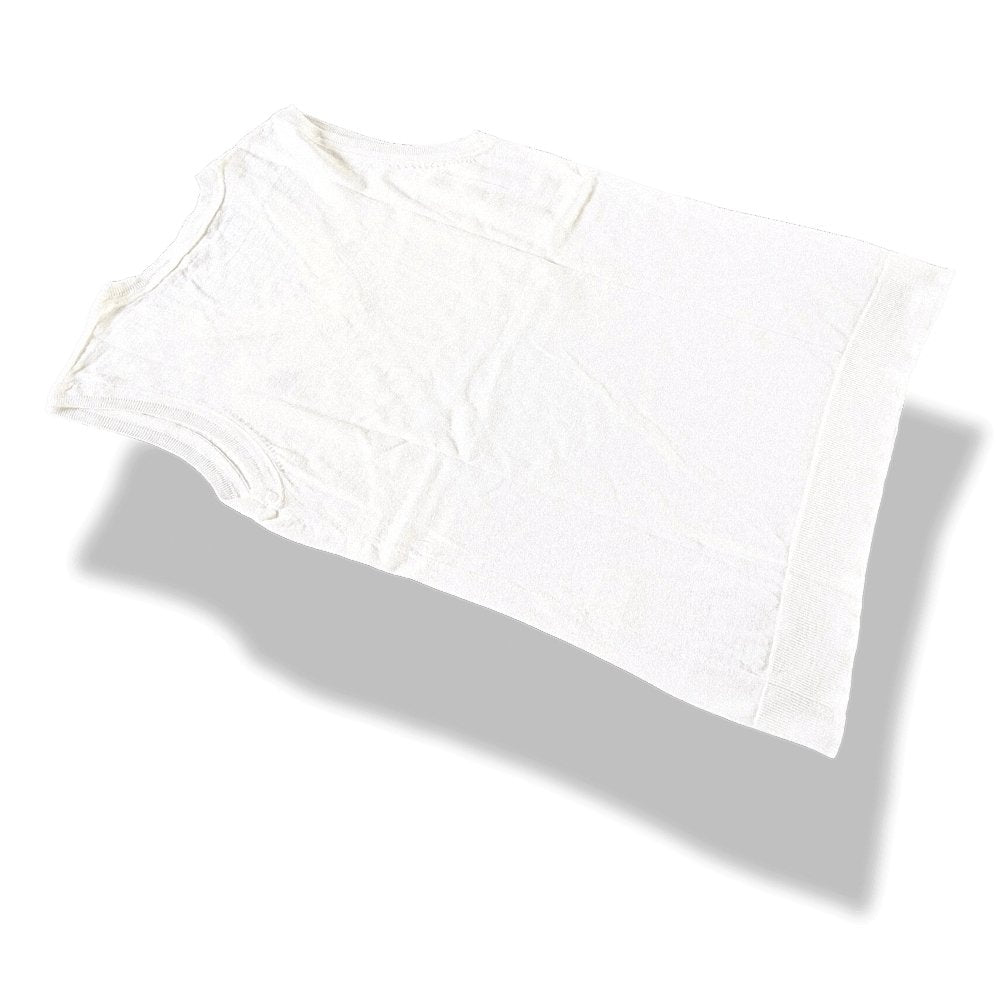 Hermes Natural Fine Knite of Silk/Cotton UNIFORME H Sleeveless Sweater V, BNEW! - poupishop