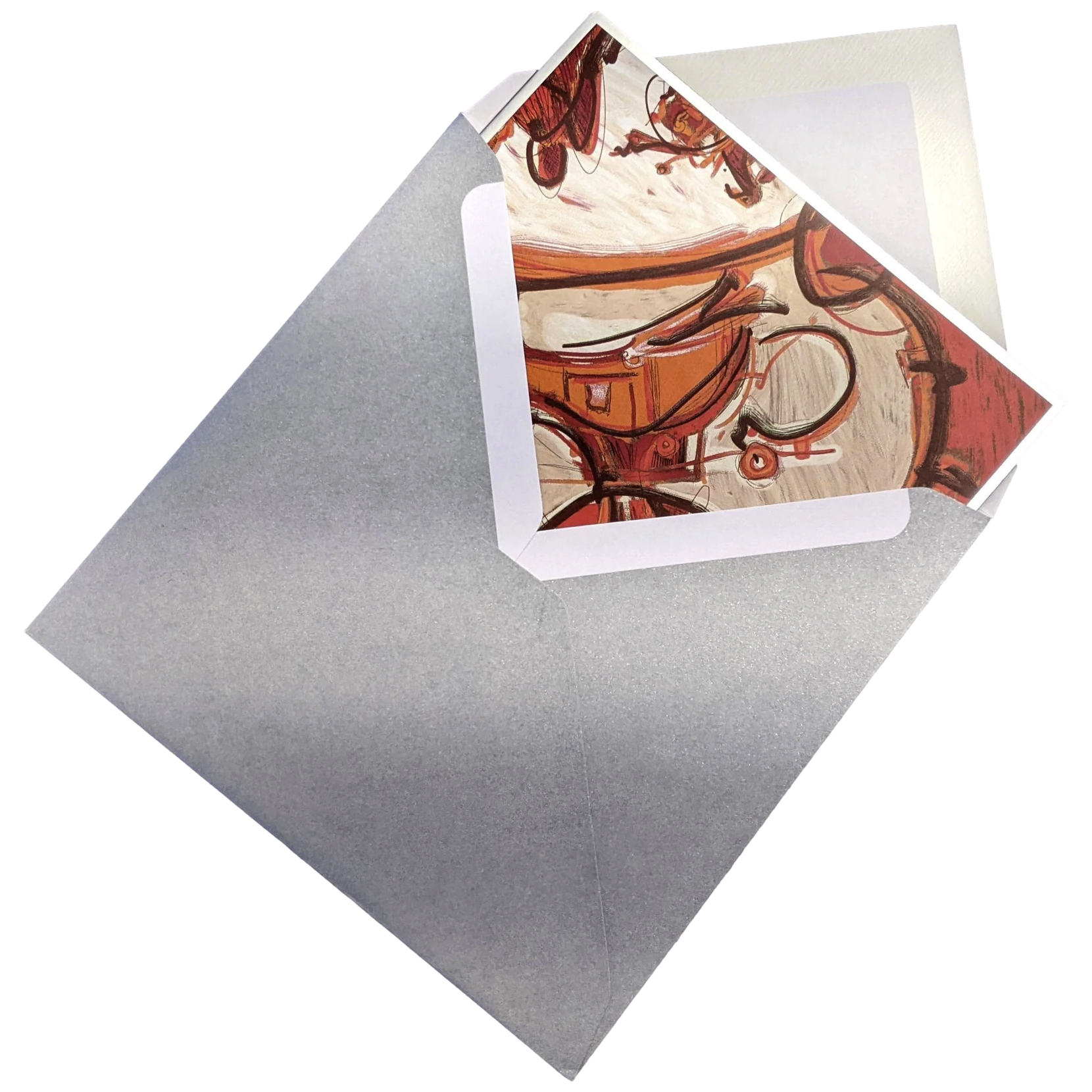 Hermes Parfums Exclusive "New Springs" Wish Card