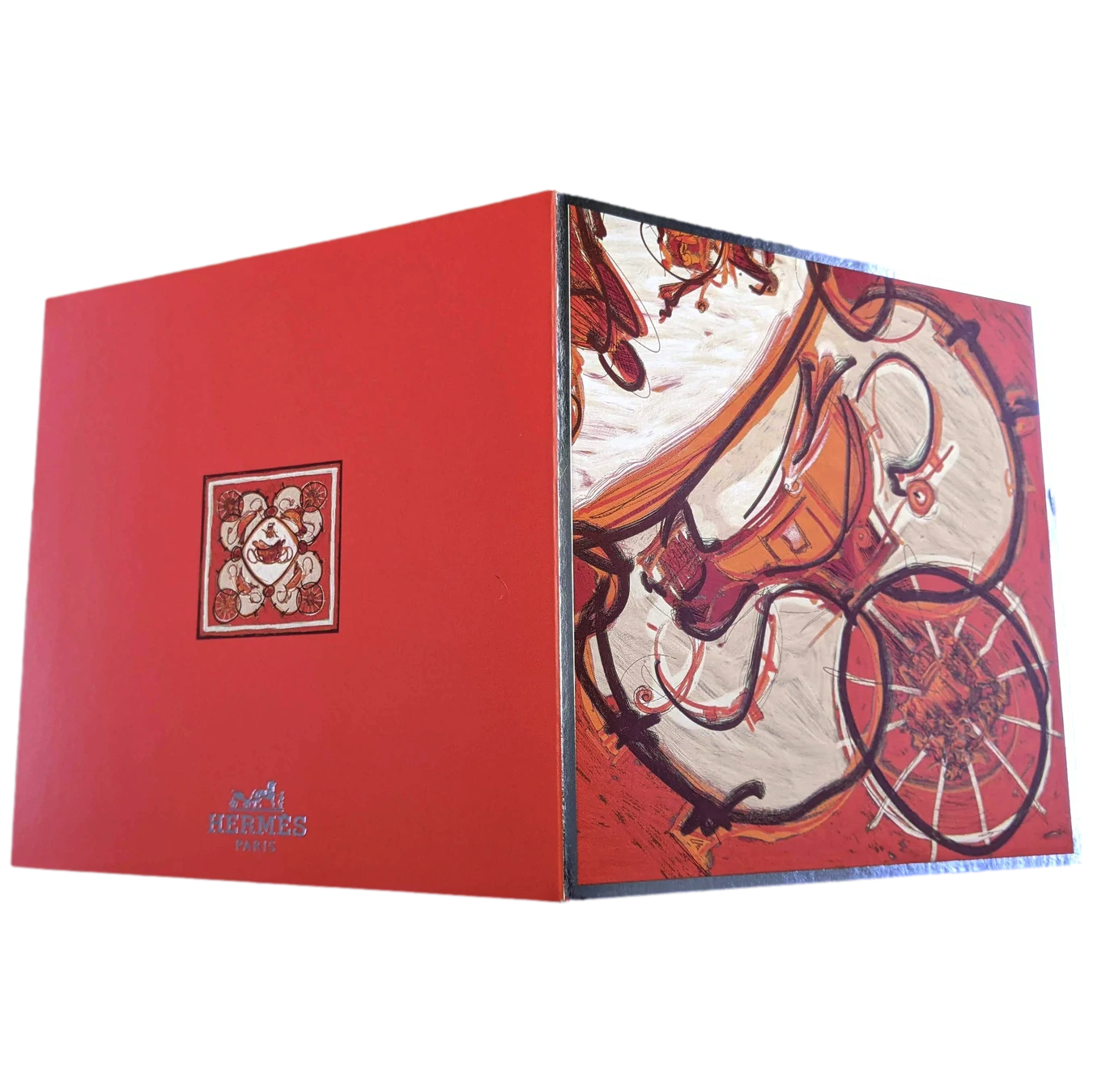 Hermes Parfums Exclusive "New Springs" Wish Card