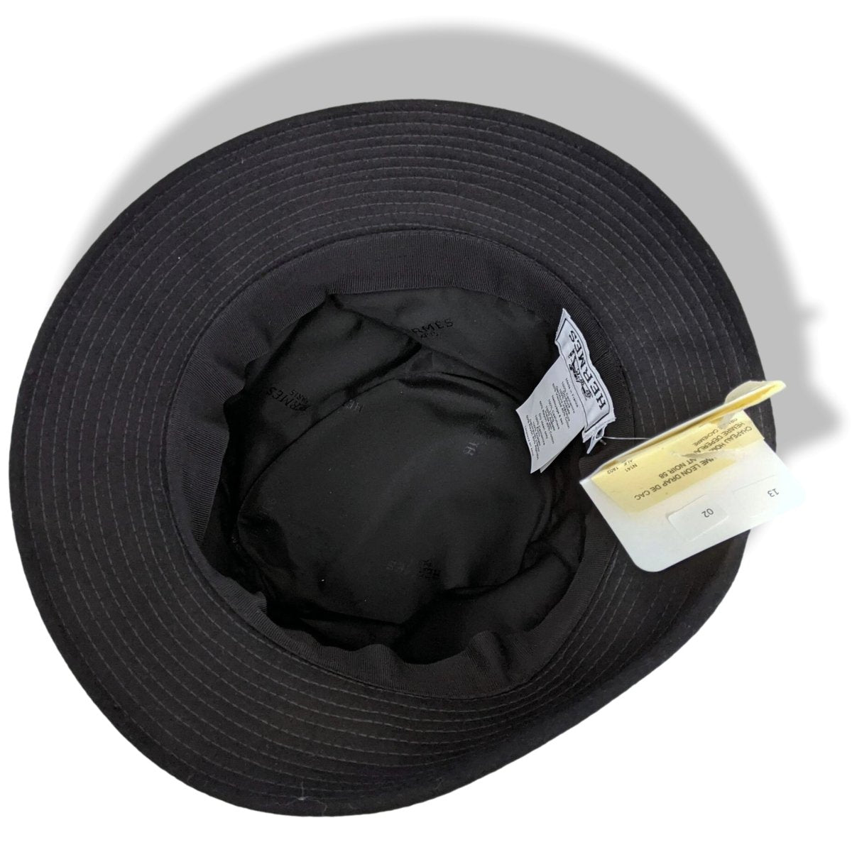 Hermes Noir 100% Cashmere LEON Men's Hat, BNWT! - poupishop