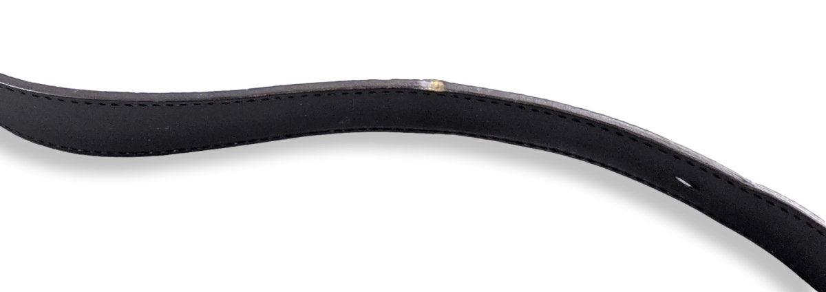 Hermes Noir/Bleu Magenta Barenia & Epsom Reversible Strap Belt 42 MM Sz 100, Used! - poupishop