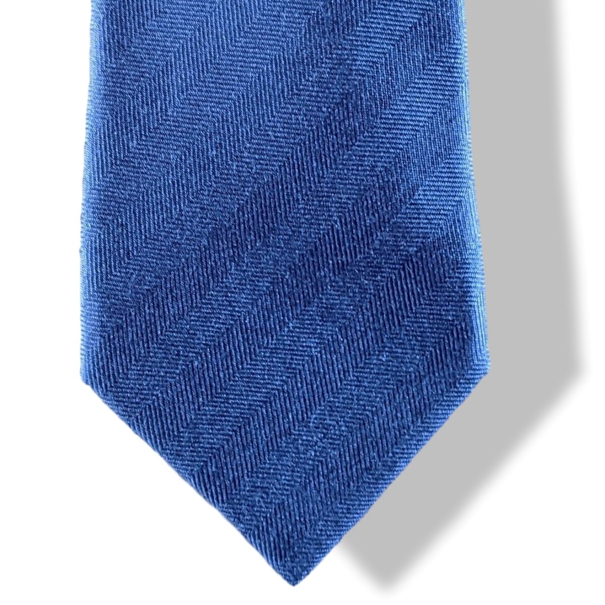 Hermes Ocean 14 UNIE CHEVRON Silk Tie 7cm, NWT - poupishop