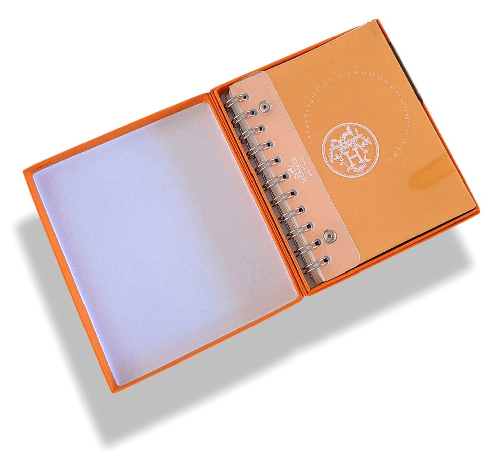 Hermes Orange DIARY REFILL 365+1 Jours for ULYSSE PM Cover, BNIB! - poupishop