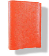 Hermes Orange Poppy Mysore Goatskin AGENDA SIMPLE GM COVER 1 PIN, BNWTIB! - poupishop