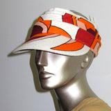 Hermes Orange Sponge Easy Thalassa Cap Hat Sz55, NWT! - poupishop