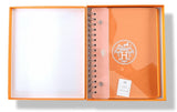 Hermes Orange Yellow White ULYSSE ARPEGE ETE MM Cahier NoteBook Refill, BNIB! - poupishop