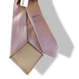 Hermes Orange/Bleu Royal TWO COLORS 100% Silk CHANGEANTE Tie 8cm, NWT in Pochette! - poupishop