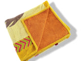 Hermes Orange/Yellow/Green CHEVAL Horse Tapis de Plage Terry Beach Towel 150 x 90cm cm - poupishop