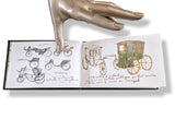 Hermes Papier 1990cm Green La Vie à l'air libre Travel Notebook Carnet de Voyage - poupishop