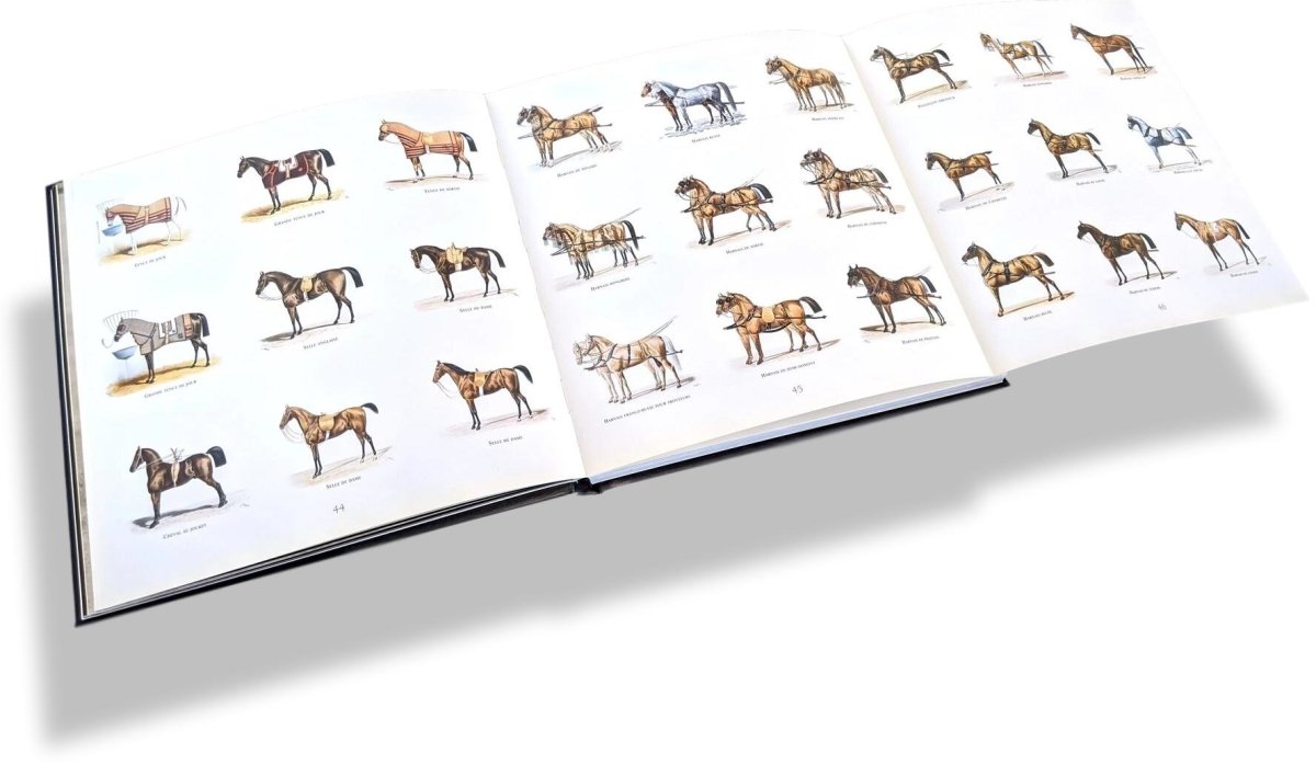 Hermes Papier 1993 Editions Du Collectioneur Livre LA SELLE HERMES Equistrian Book - poupishop