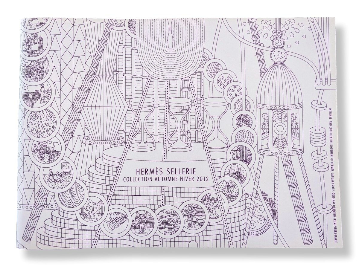 Hermes Papier 2012 Autumn/Winter Collection Catalogue for Professional Resellers RARE! - poupishop