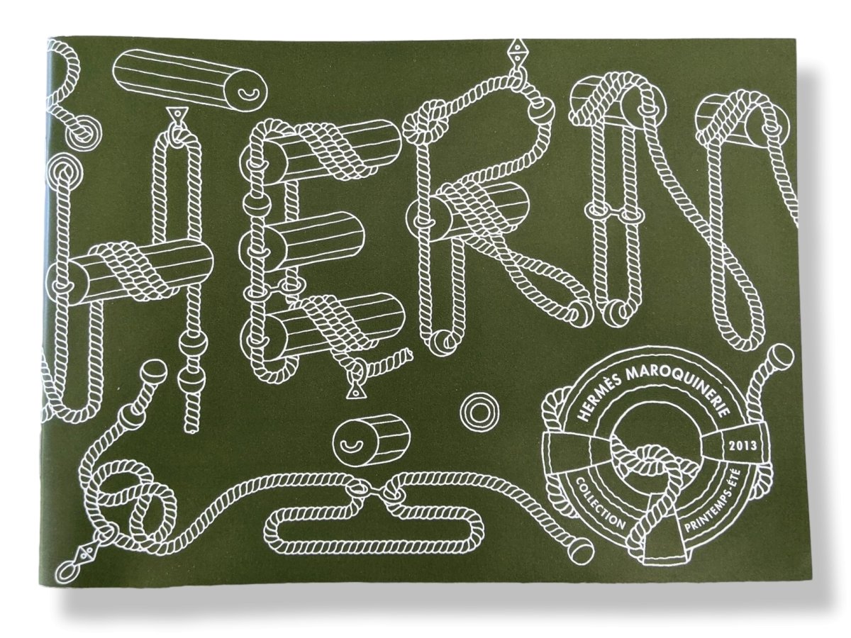 Hermes Papier 2013 Spring - Summer Collection Catalogue for Professional Resellers RARE! - poupishop