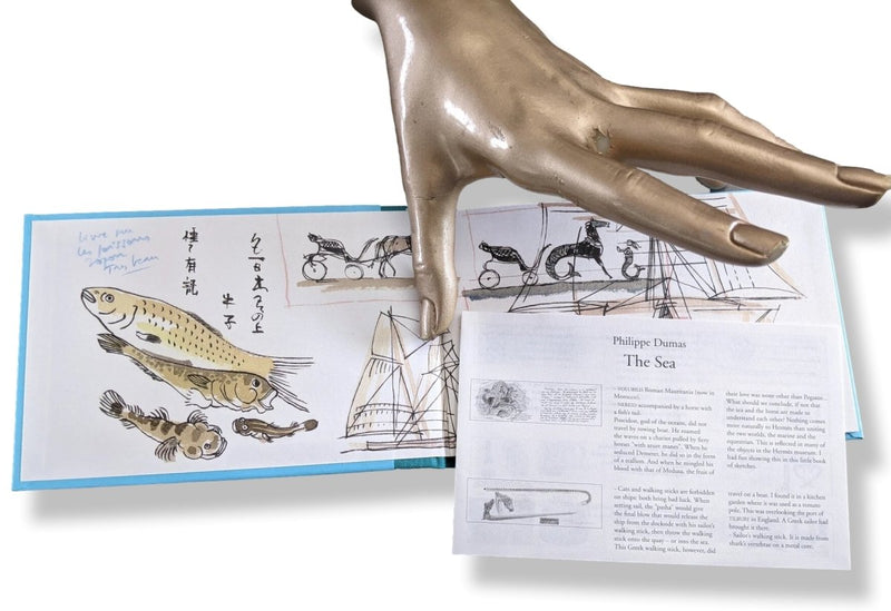 Hermes Papier Carnet de Croquis LA MER The Sea Sketchbook by Philippe Dumas, New and Sealed! - poupishop