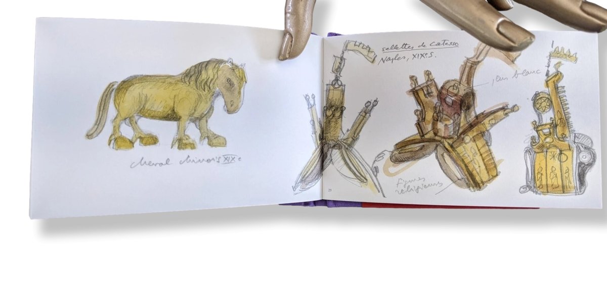 Hermes Papier Carnet de Croquis L'EXOTISME by Philippe Dumas, New and Sealed! - poupishop