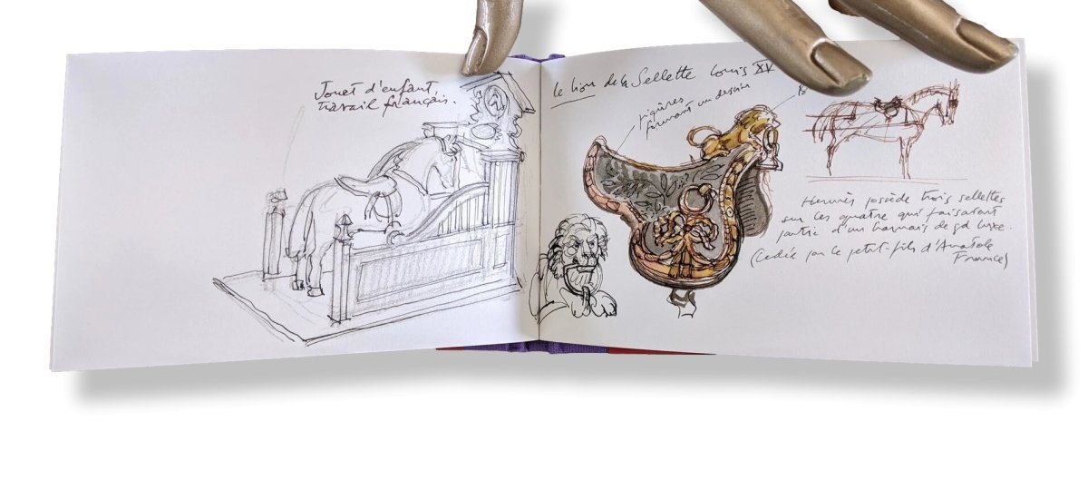 Hermes Papier Carnet de Croquis L'EXOTISME by Philippe Dumas, New and Sealed! - poupishop