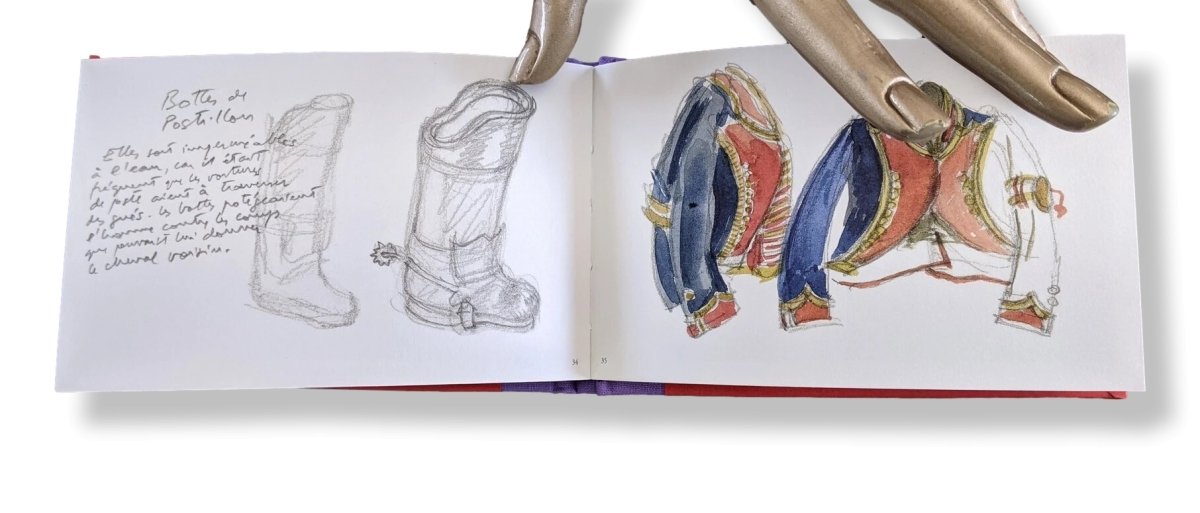 Hermes Papier Carnet de Croquis L'EXOTISME by Philippe Dumas, New and Sealed! - poupishop