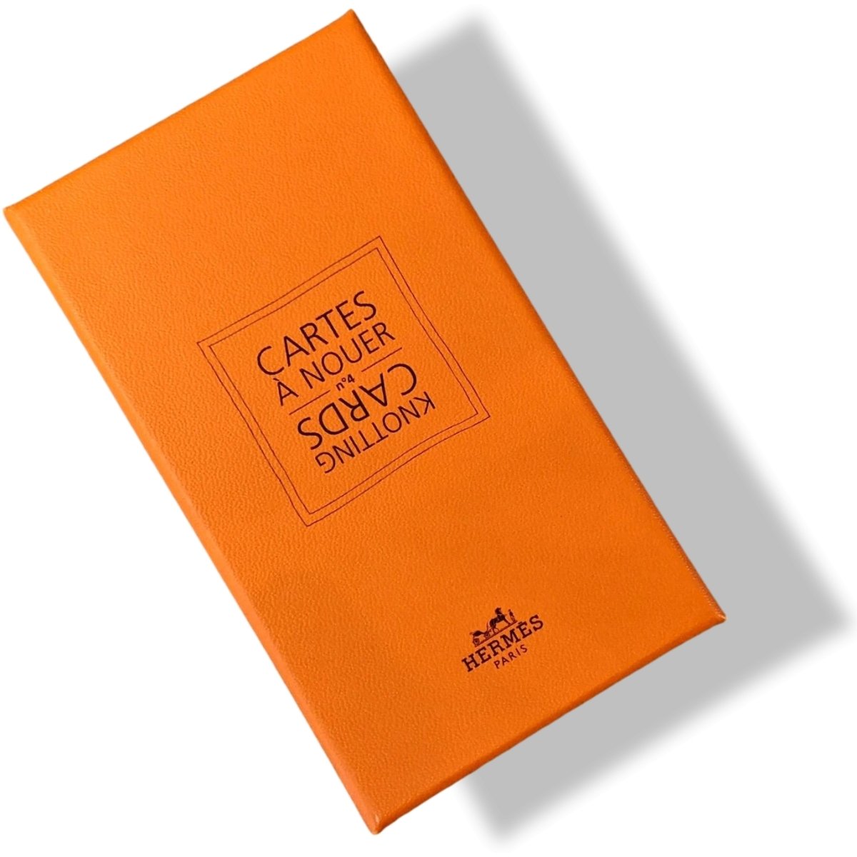Hermes Papier Knotting Cards in Box, New! - poupishop