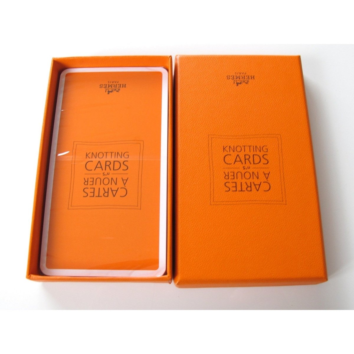 Hermes Papier Knotting Cards in Box, New! - poupishop