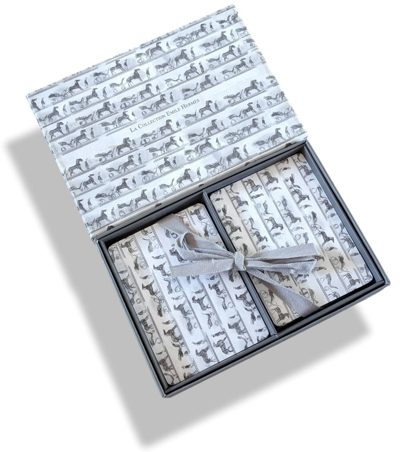 Hermes Papier La collection Emile Hermes : Memory Cards Game FIND A PAIR, Box! - poupishop