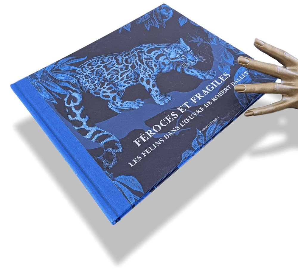 Hermes Papier Les Felins dans l'oeuvre de Robert Dallet Livre, New without celophane! - poupishop
