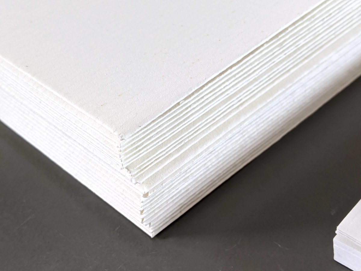 Hermes Papier Rare Vintage White Cards & Matching Enveloppes Gaufre Point Sellier Saddle Stiching, New! - poupishop