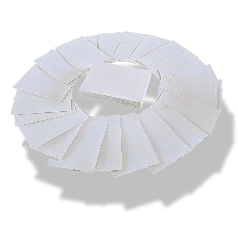 Hermes Papier Rare Vintage White Cards & Matching Enveloppes Sellier Saddle Stiching, New! - poupishop