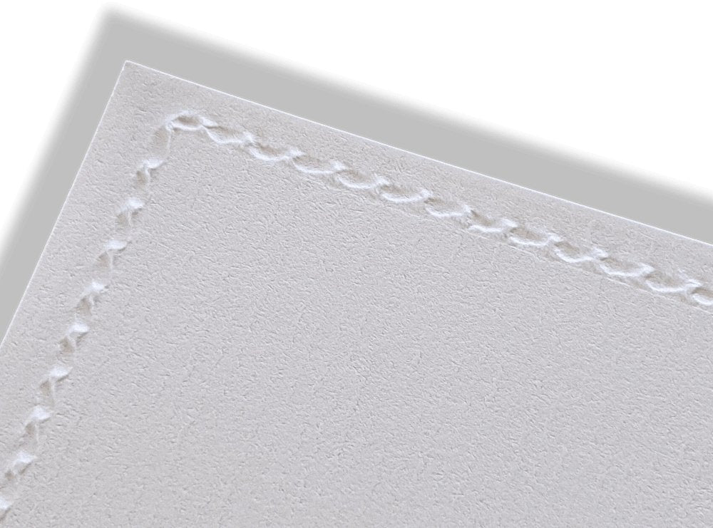 Hermes Papier Rare Vintage White Cards & Matching Enveloppes Sellier Saddle Stiching, New! - poupishop