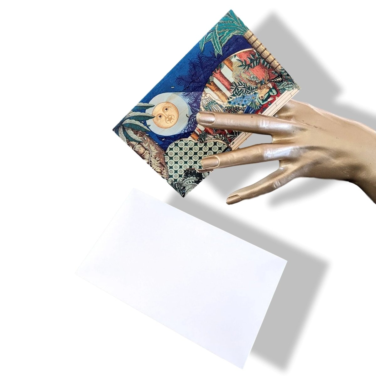 Hermes Papier Wood Greeting Card ACTE III SCENE I LA CLAIRIERE, Superb! - poupishop