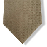 Hermes Pepper 8189 FACONNEE H Twill Silk Tie 9cm, NWT in Pochette! - poupishop