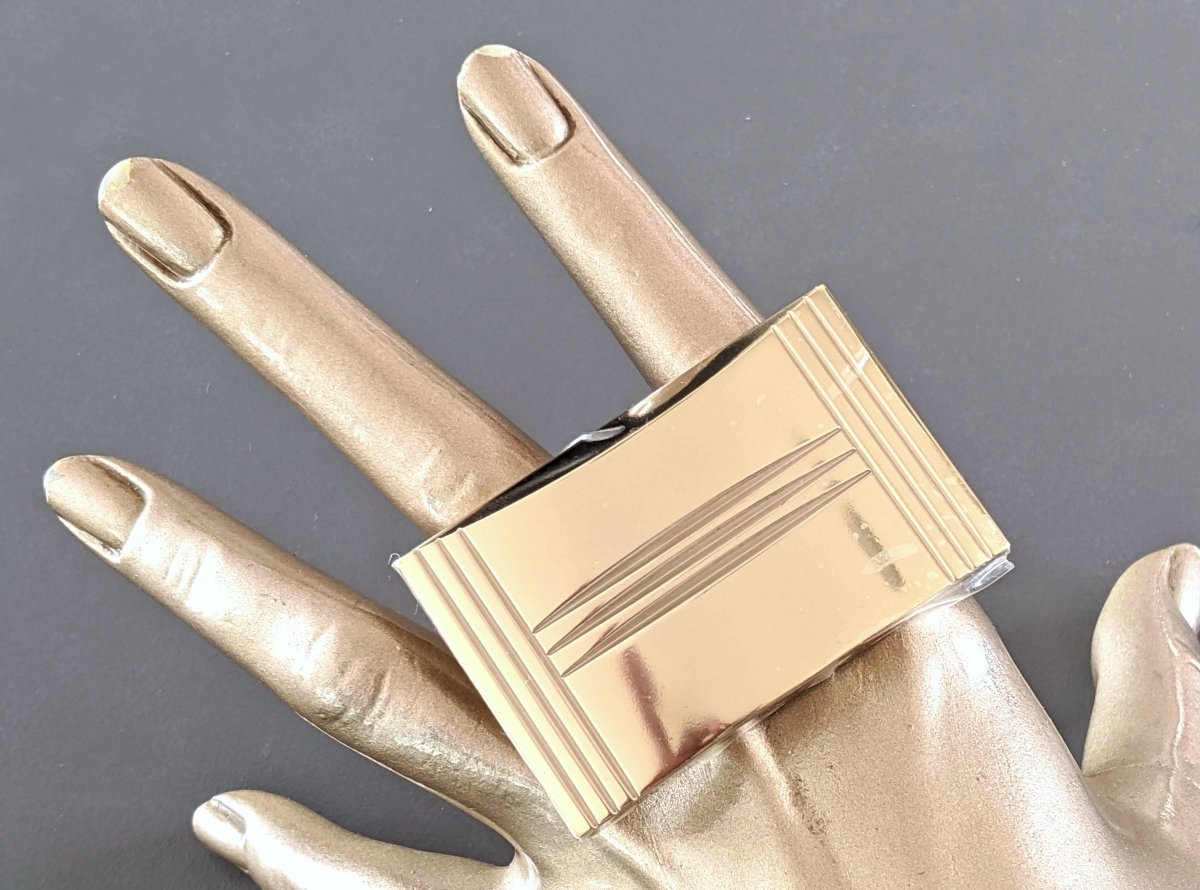 Hermes Permabrass DEPART Buckle H 32mm, New in Pochette and White Box! - poupishop