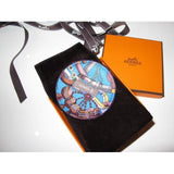 Hermes Petit H Purple Matt Crocodile Important Brooch, NIB! - poupishop