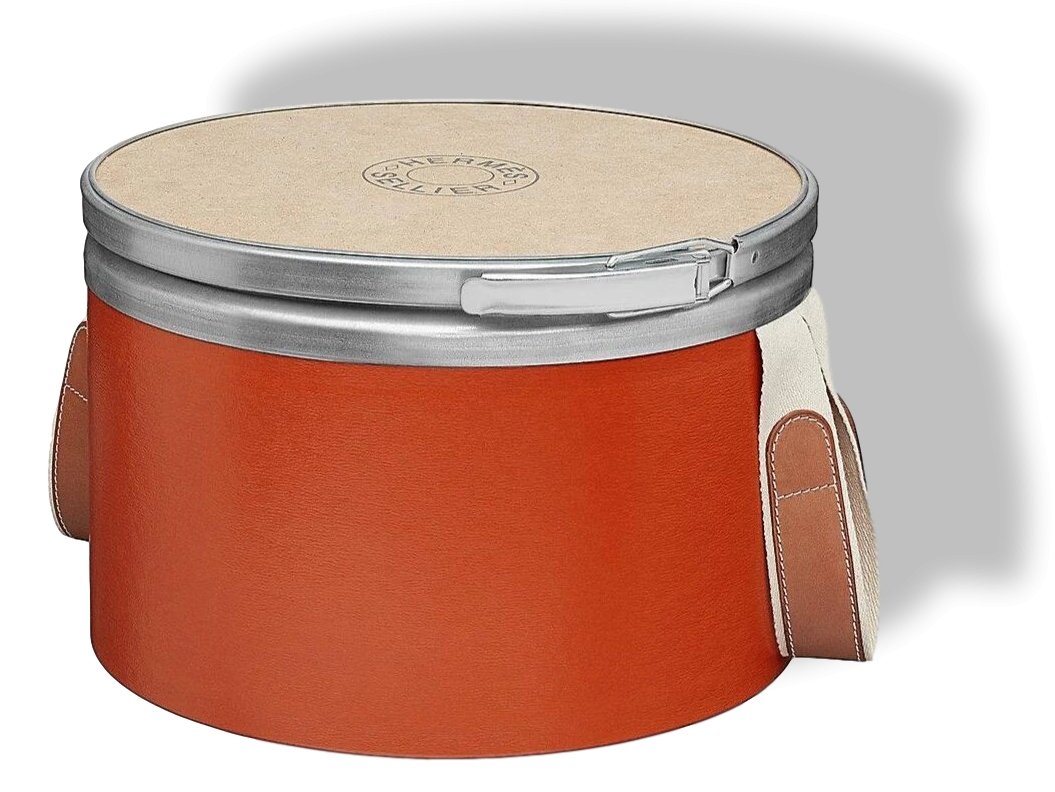 Hermes Pets Color Feu (Fire) CARE CASE - BOÎTE SELLIER, New! - poupishop