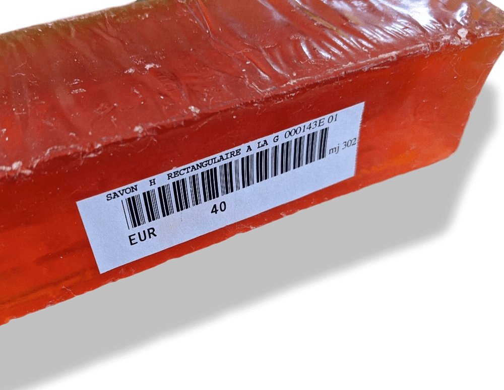 Hermes Pets Red Glycerin Soap for Saddle Leathers, New! - poupishop