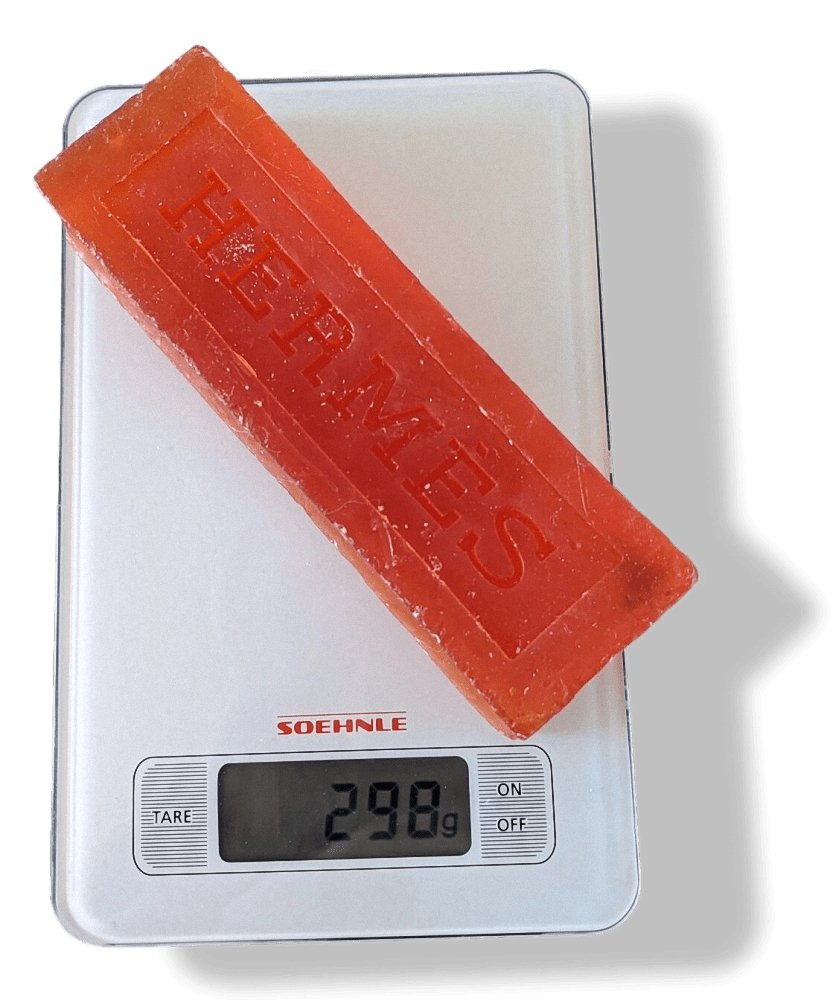Hermes Pets Red Glycerin Soap for Saddle Leathers, New! - poupishop