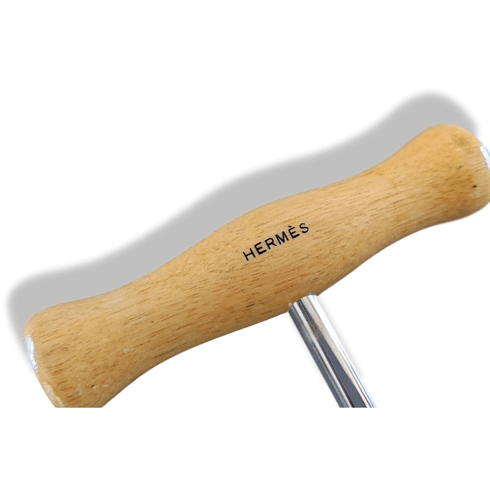 Hermes Pets Wood and Metal Crochet Tire-Bottes - Riding Boot Hooks, New! - poupishop