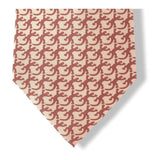 Hermes Pink Light Pink GECKO Twill Silk Tie 9CM, NWT in Pochette! - poupishop
