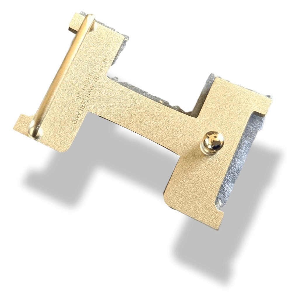 Hermes Plated Gold MINI CONSTANCE Buckle 24 mm, New with Pochette and White Box!!