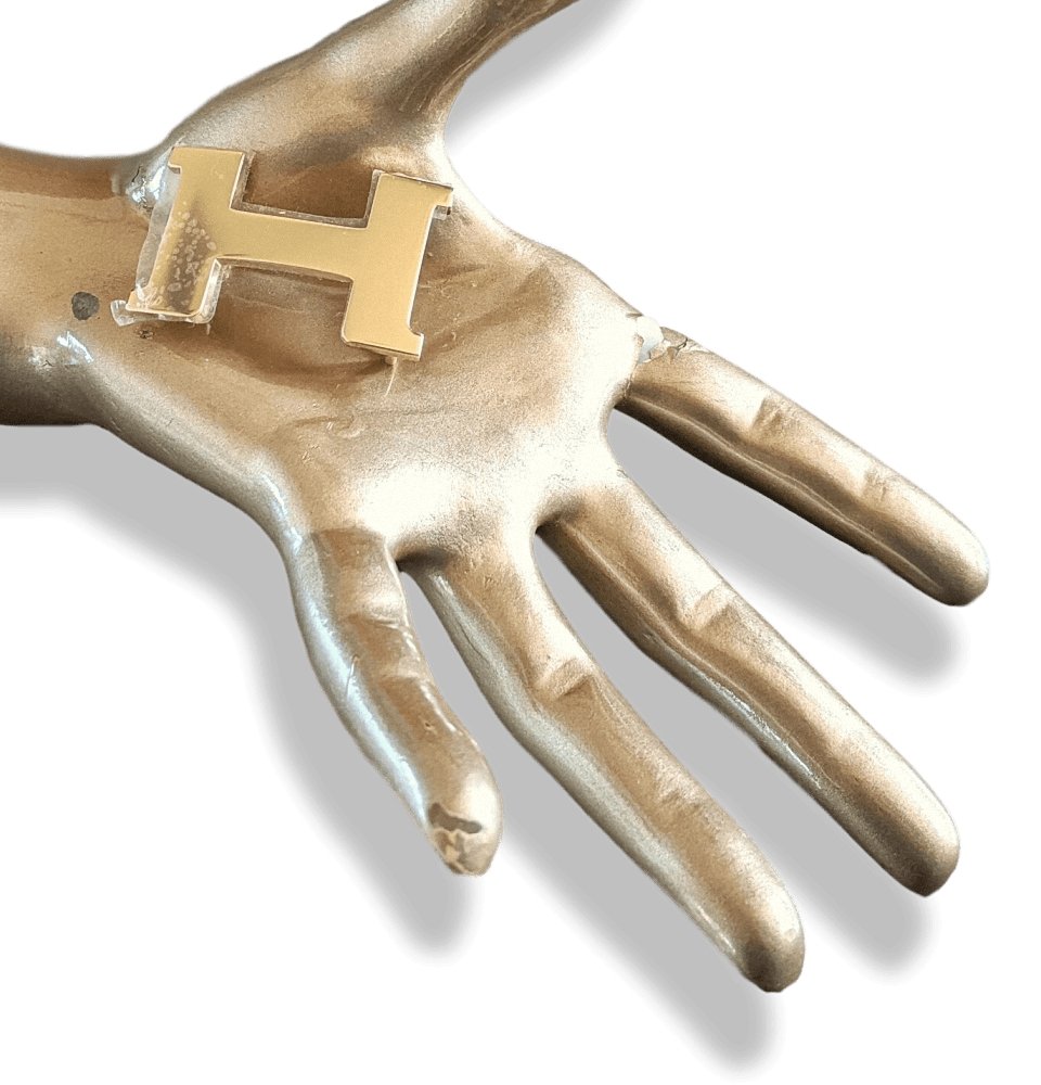 Hermes Plated Gold MINI CONSTANCE Buckle 24 mm, New with Pochette and White Box!!