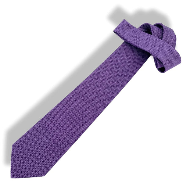 Hermes Plum Purple H PIPPA Heavy Silk Tie 8cm, New in Pochette! - poupishop