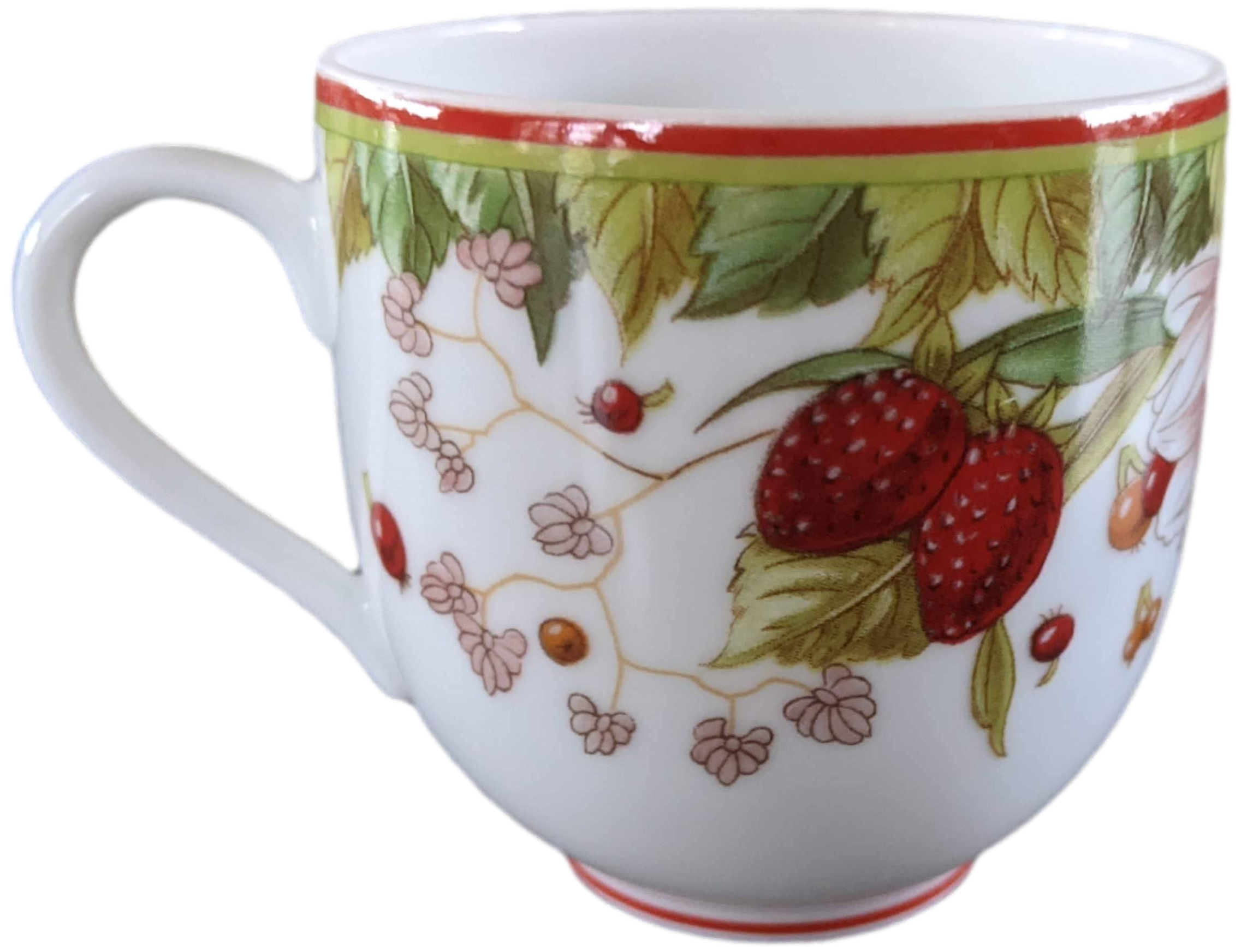 Hermes Porcelain of Limoges "les Jardins de Pythagore" Coffee Cup 10 cl / 3.5 fl. oz