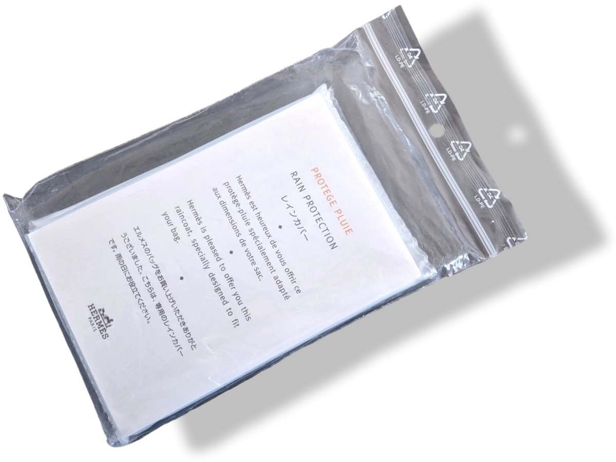 Hermes Raincoat Rain Coat Protector #1 for Kelly 35 and Kelly 40 Bag New! - poupishop